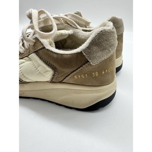 Woman by Common Projects Retro Classic Sneakers in Beige Size 38 US 7.5 - Picture 6 of 11